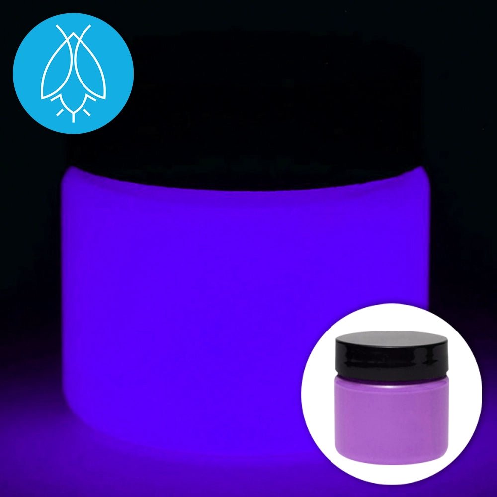 Glow Paint – 4 oz – neon glow-in-the-dark fluorescent specialty paint -  ViziGlow