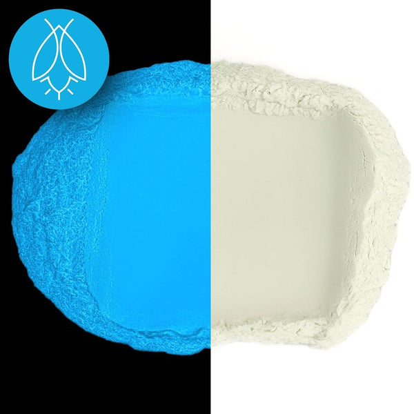 Sky Blue Glow in the Dark Powder - 75g 